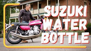 Riding a 1970s Superbike, the Suzuki GT750 and a few other classics.