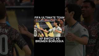 KF Bwoyz vs Bremen Brorussia check it out! ⚽️ #shorts #fut22 #fifa22 #kfbwoyz #fifaultimateteam