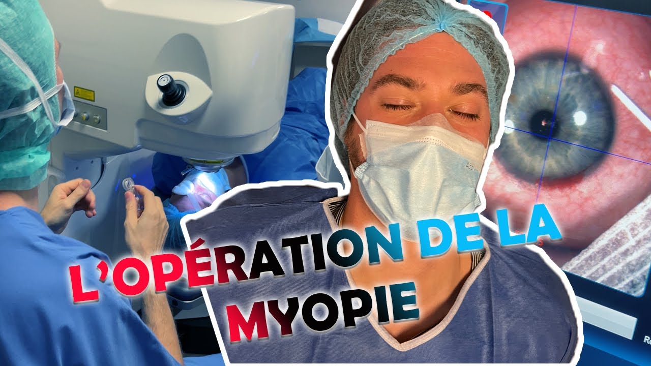 JE ME FAIT OPÉRER AU LASER DE LA MYOPIE ! - YouTube