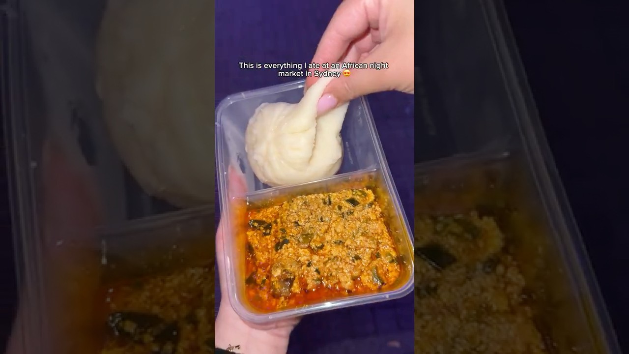 Everything I ate at an African Night Market 😍🔥