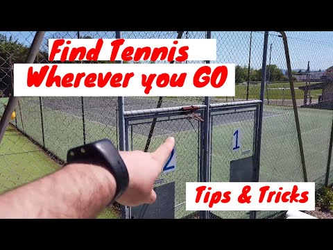 How to find Tennis players or a Club wherever you go? My experience