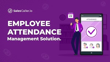 Employee Attendance Management Software | SalesCaller.io #attendancemanagement