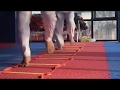 Agility & co-ordination ladder training ( Karate )
