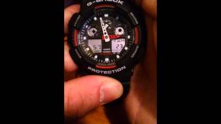 How to adjust the time on a g shock watch