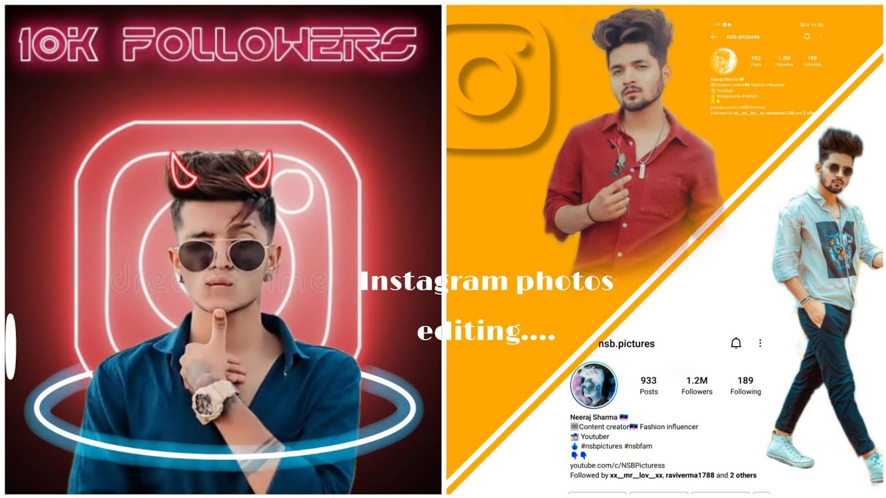 🤟creative photo 😱editing in picsart Instagram Facebook new tricks 🔥photo editing 
