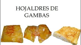 HOJALDRES DE GAMBAS