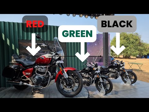 All 7 Colors - Royal Enfield Super Meteor 650 Colors Detailed Walk-around 💖 😍