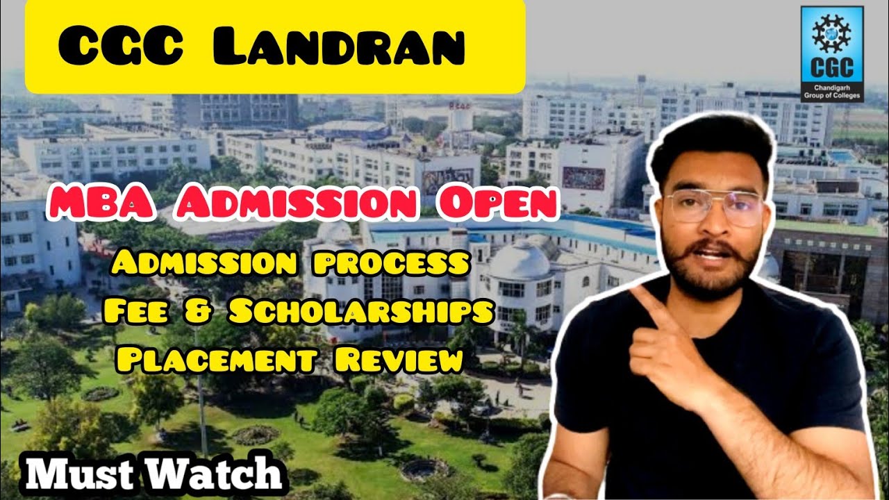 MBA From CGC Landran 2025 | Admissions Open for MBA CGC Landran | MBA Fee | Placements & Admission