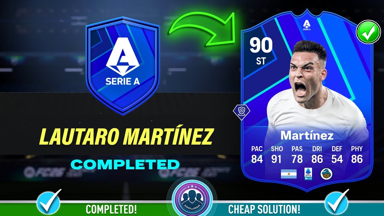 90 POTM Lautaro Martinez SBC Solution - Cheap Solution & Tips - FC 26