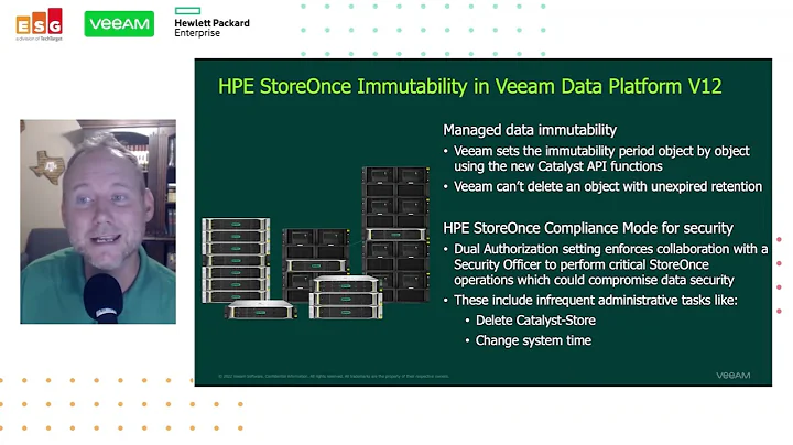Leveraging Immutability Against Ransomware with Veeam and HPE