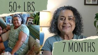 I've lost 50+ pounds as a 61 y/o post-menopausal woman on a GLP-1, and here is how I did it!