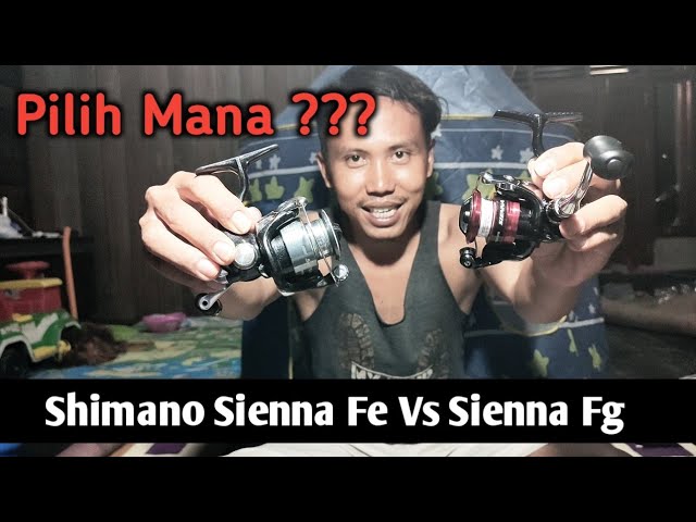 perbedaan shimano sienna 1000 fe dan fd Shimano Sienna FE VS Sienna FG || Reel Ultra Light Murah Berkualitas