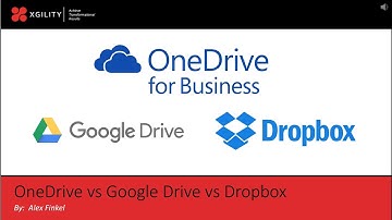 Enterprise Content Management (ECM): OneDrive for Business vs Google Drive vs Dropbox