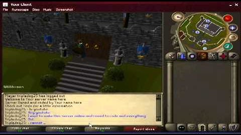 Runescape Private Server!. I need help! :s