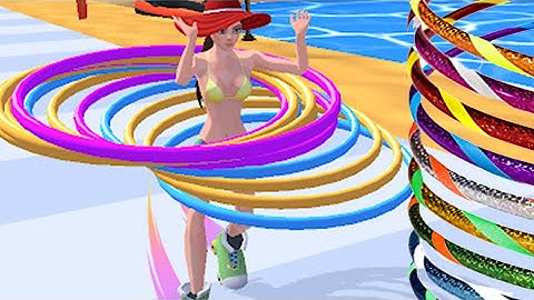 Hula Hoop Race | Gameplay Walkthrough Part 2 : levels 18 to 35