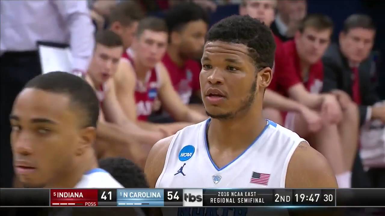 Indiana vs. North Carolina: Kennedy Meeks and-one
