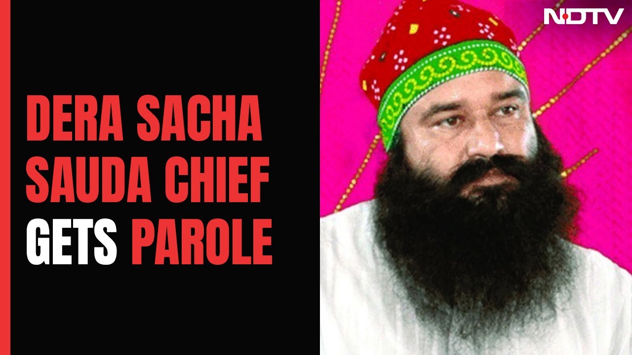 Jailed Dera Sacha Sauda Chief Gurmeet Ram Rahim Granted 30-Day Parole