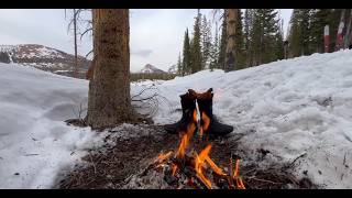 Ski Camping in Utah's Uinta Mountains