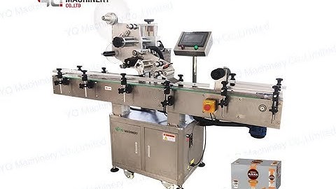 flat surface labeling machine price for box plastic lid adhesive sticker label applicators