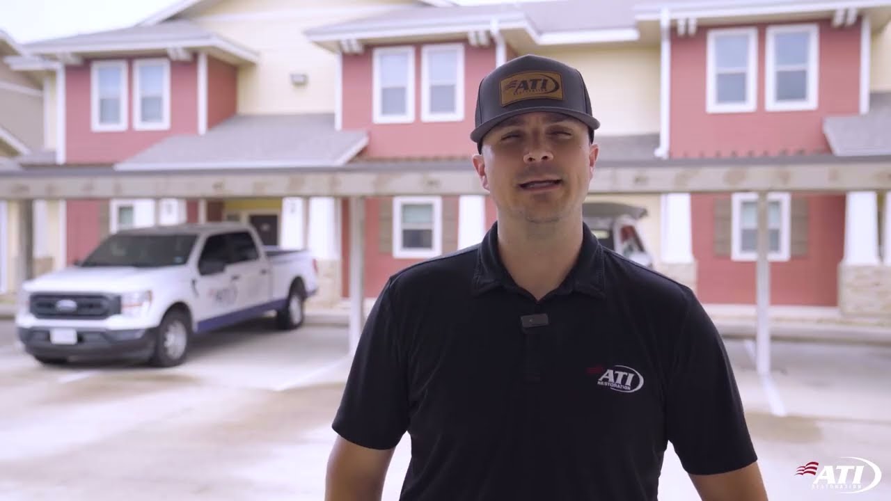 CASE STUDY with ATI Restoration - Texas A&M Off-Campus Apartment Water Leak