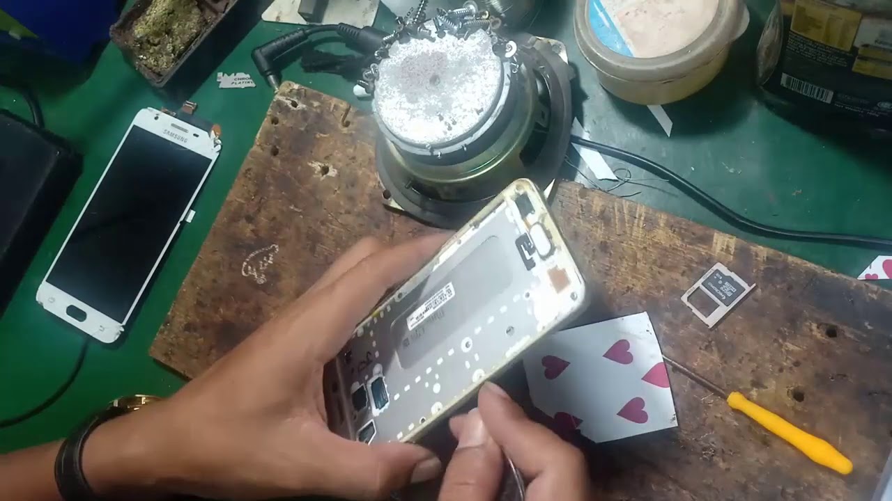 Change Battery Samsung galaxy J5 Prime No long life Part I