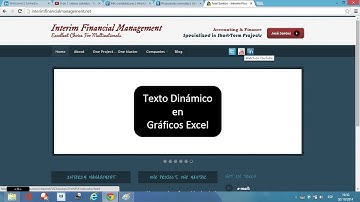 Macros Excel – VBA 90.- Texto Dinámico en Título de Gráficos de Excel