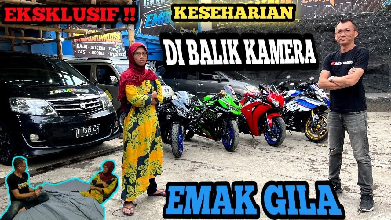 EKSKLUSIF ‼️ EMAK GILA DI BALIK KAMERA SOSMED