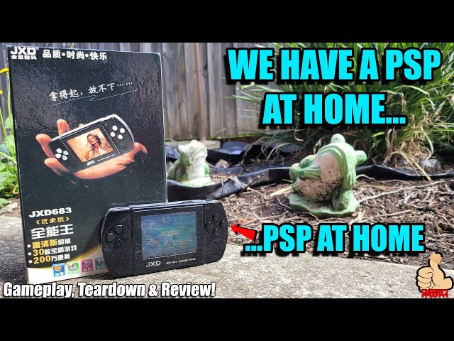 This is the JXD 683 Mini PSP Knockoff from 2006, a Cheapo MP4/Game