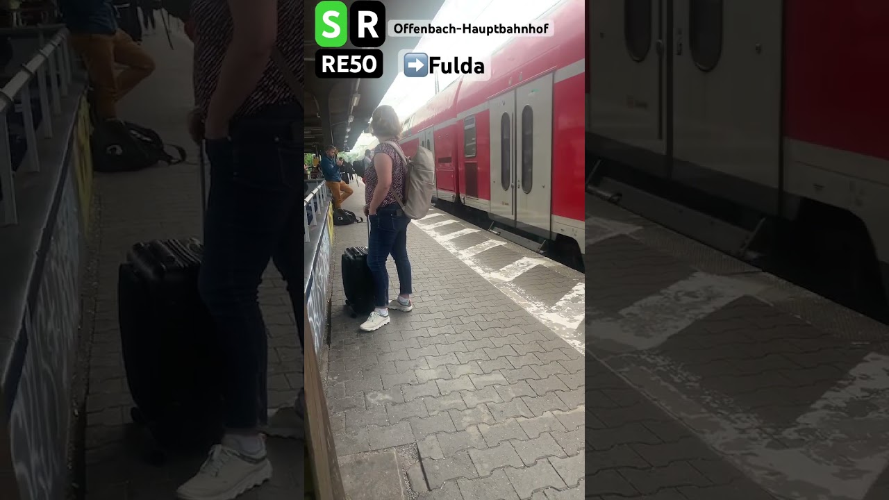 S R Offenbach-Hauptbahnhof RB861/RE50➡️Fulda