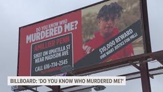 New billboard in Grand Rapids asks for help solving teen's murder