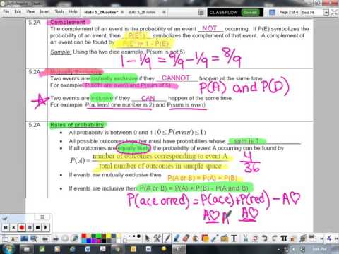 Cabo Settle Amanda AP Statistics Chapter 5