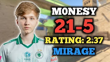 🔥 M0NESY (21-5) RT: 2.37 | EU FACEIT (MIRAGE) CS2 POV