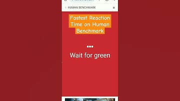 😱World Record of Fastest Reaction Time 😱 | Human Benchmark | #humanbenchmark #shorts #reaction GBWR