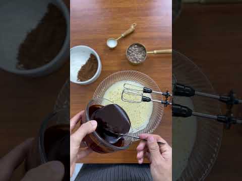 كيكه براونيز باسهل طريقه