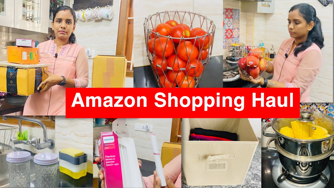 Huge Amazon Kitchen Haul - Amazon Kitchen Organizer/ Shopping Haul