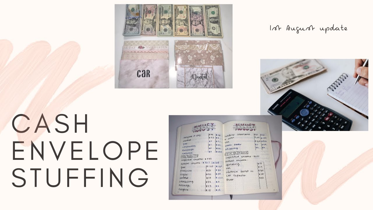 Cash Envelope Stuffing 1st August Update Zero Based Budget YouTube