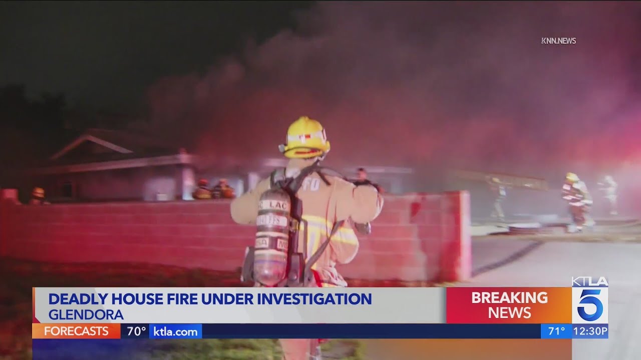 Deadly house fire under investigation - YouTube