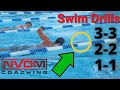 3-3, 2-2, 1-1 Swimming Drill
