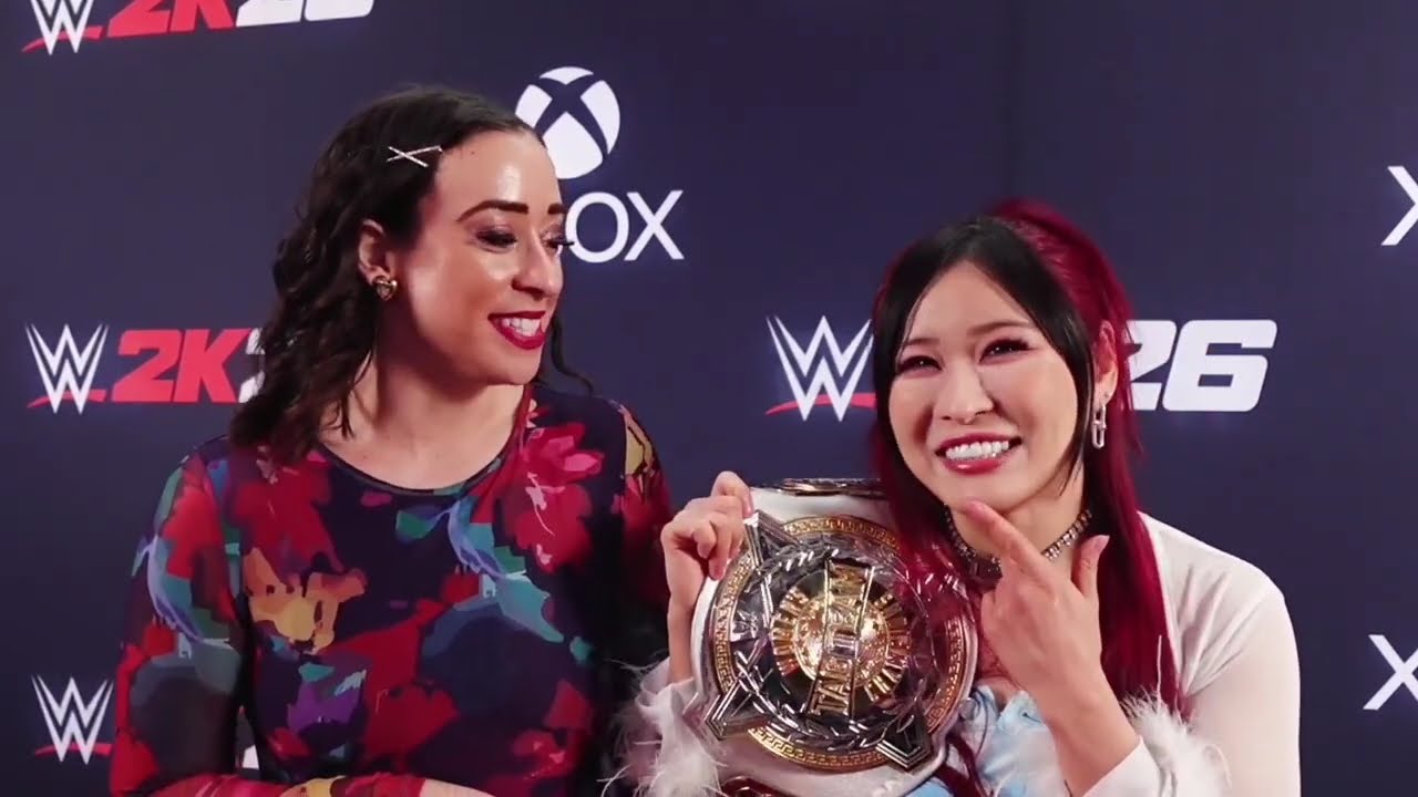 IYO SKY wants dumpster matches & to be friends with Rhea Ripley forever!