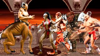 Mortal Kombat Motaro Vs Sheeva Team