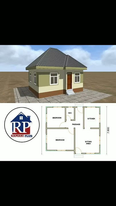 VYUMBA VIWILI VYA KULALA SINGLE BEDROOMS 2 SEBULE JIKO NA CHOO CHA PUBLIC