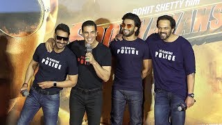 Sooryavanshi Official Trailer Launch Akshay Kumar,Ajay Devgan,Ranveer Singh,Katrina K,Rohit Shetty