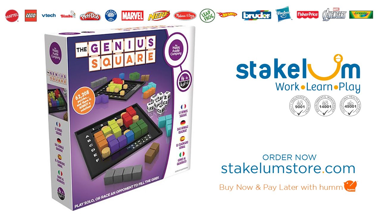 The Happy Puzzle Company The Genius Square Game Master The STEM the-happy-puzzle-company-the-genius-square-game-master-the-stem