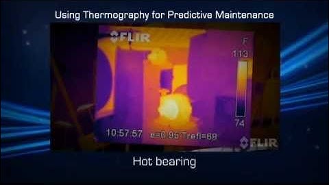 FLIR T640 Thermal Imager Predictive Maintenence Applications