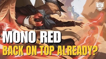 Mono Red MTG Arena 2025 | Vuursturen Aggro Deck Tech + BO1 Standaard Gameplay