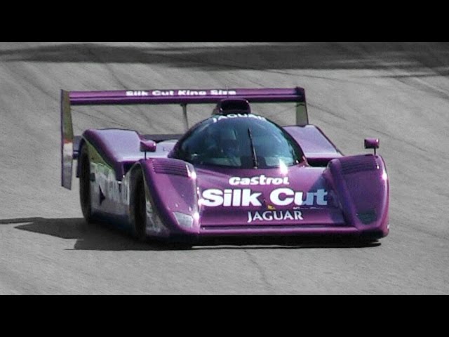 1991 Jaguar XJR-14 Group C Sound - Accelerations, Fly Bys