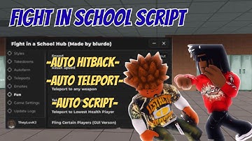 [🔥NEW 2025] Fight In A School Script 👊  OP Keyless Pastebin | Kill Aura, Auto Attack, ESP, Hitbox,