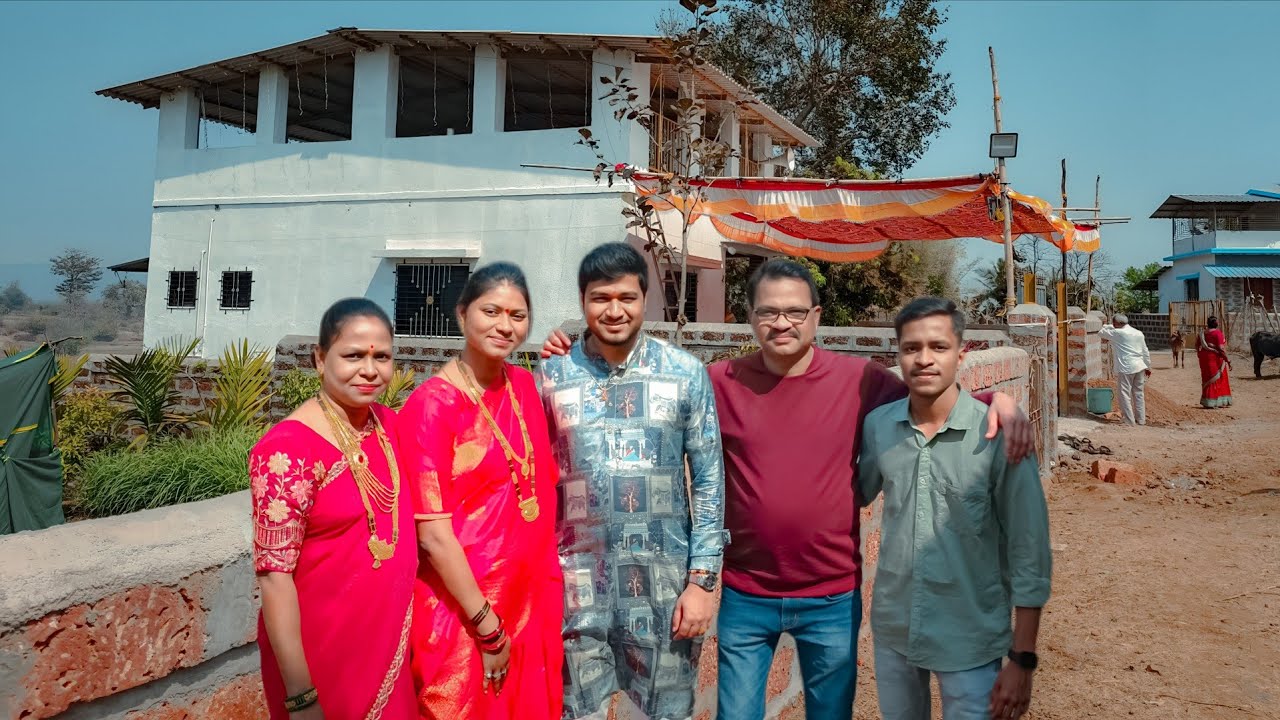 Finally! Majhya Tai ani Jiju cha Navin Ghar 🏠 | KokanGaav Marathi Vlog