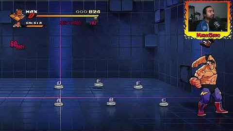 Streets Of Rage 4 Max Corner Ground Bounce Combo