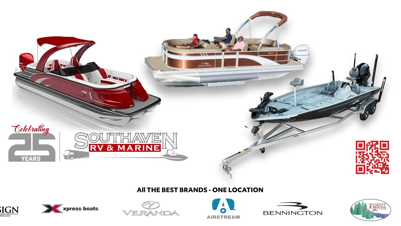 RV and Boat Dealer in Memphis / Southaven Mississippi 25th Anniversary Sale happening May June 2024